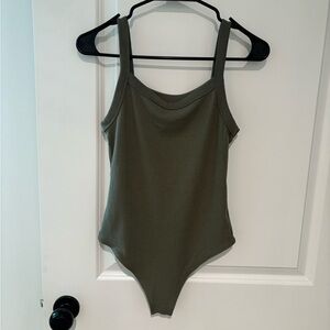 American Eagle Army Green Tank Body Suit